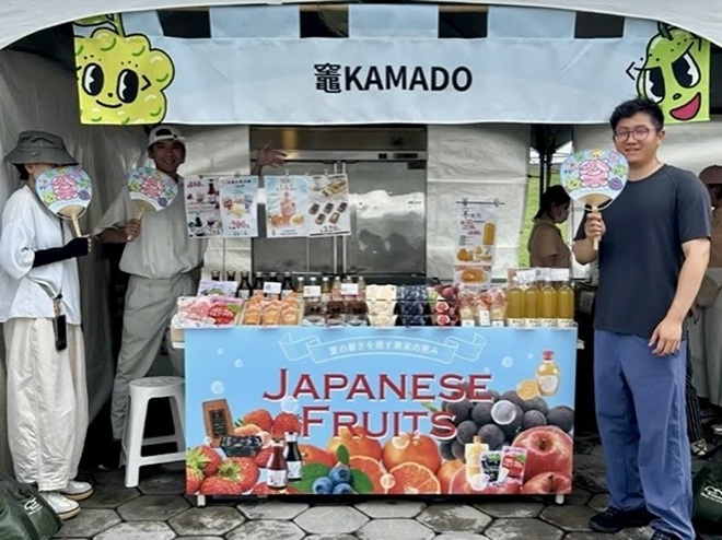 高雄流行音楽センター、台日大港フルーツフェスティバルに出店