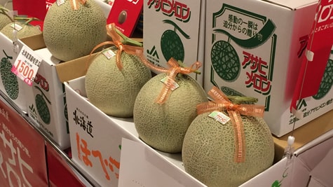 高雄漢神巨蛋購物廣場、北海道メロン販売イベント
