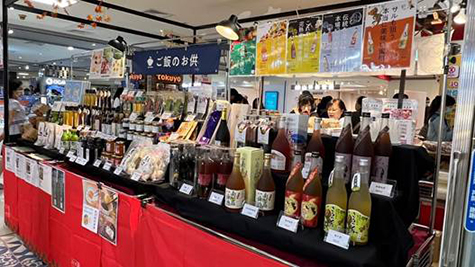 台中の廣三SOGO百貨にて、日本物産展に出店